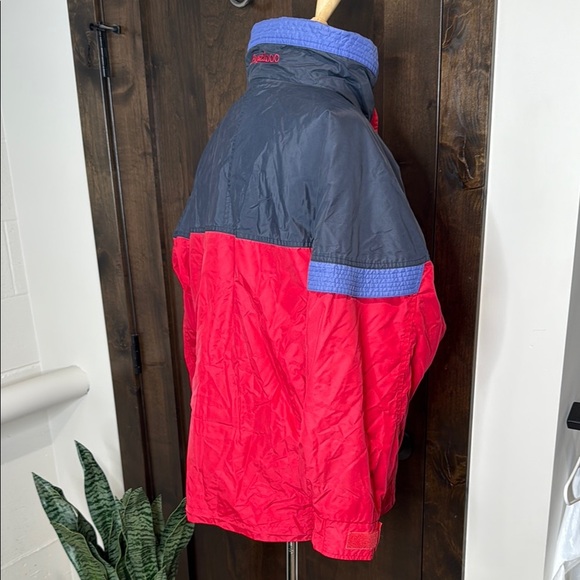 Vintage Columbia bugaboo Red and Gray Jacket fleece lined zip up - Picture 8 of 16